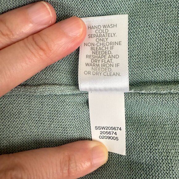 NWT J.Jill Silk & Cotton V-Neck Tunic Sweater • 2X - Picture 7 of 9